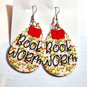 Bookworm Earrings